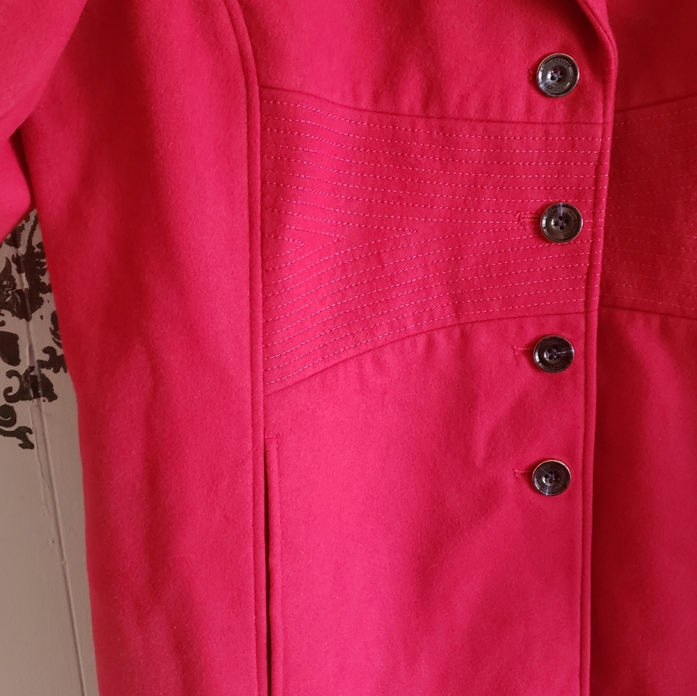 TOMMY HILFIGER PLUS-SIZE BREASTED PEACOAT 1X - Picture 6 of 9